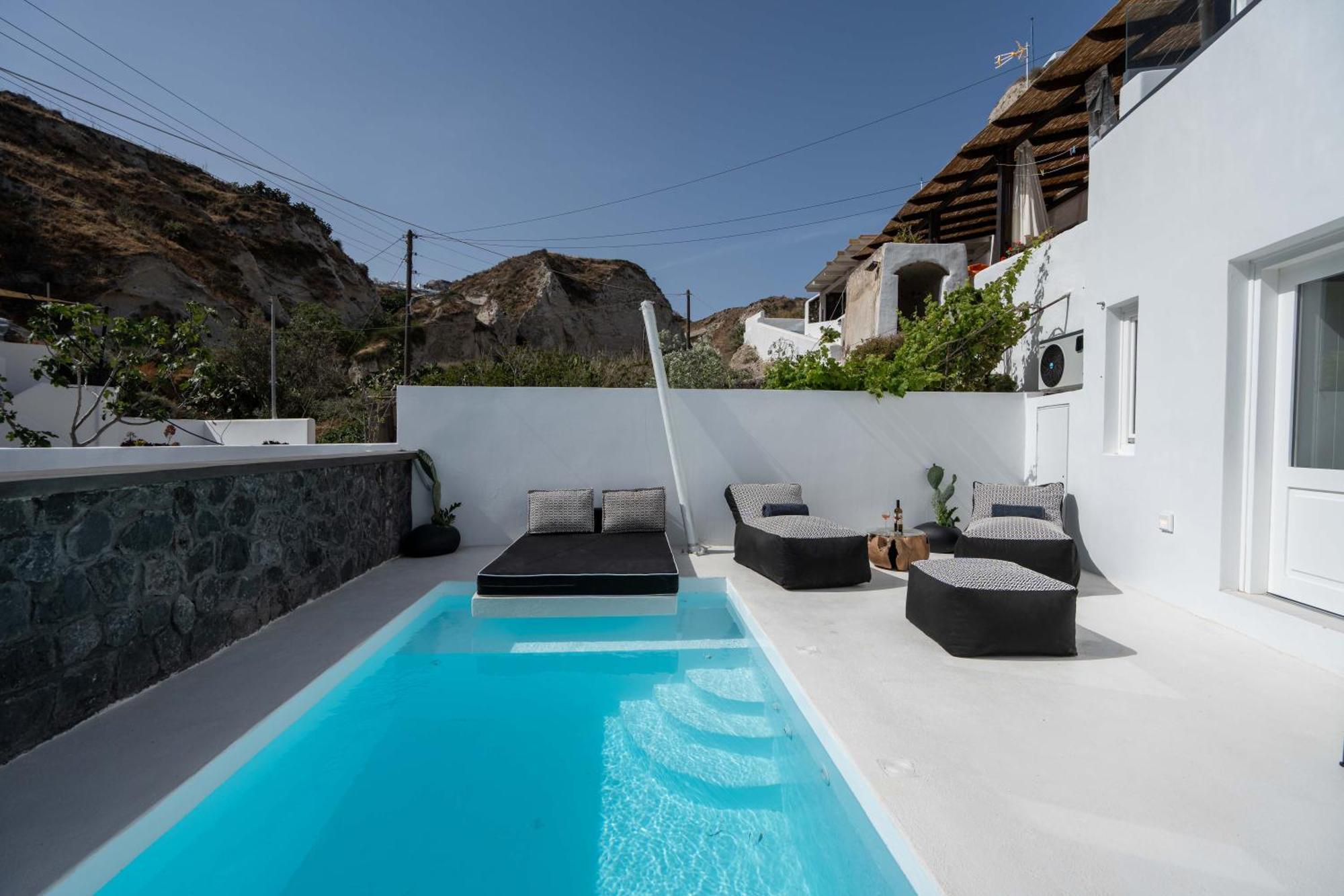 The Magic Luxury Cave Suites Vóthon Екстериор снимка