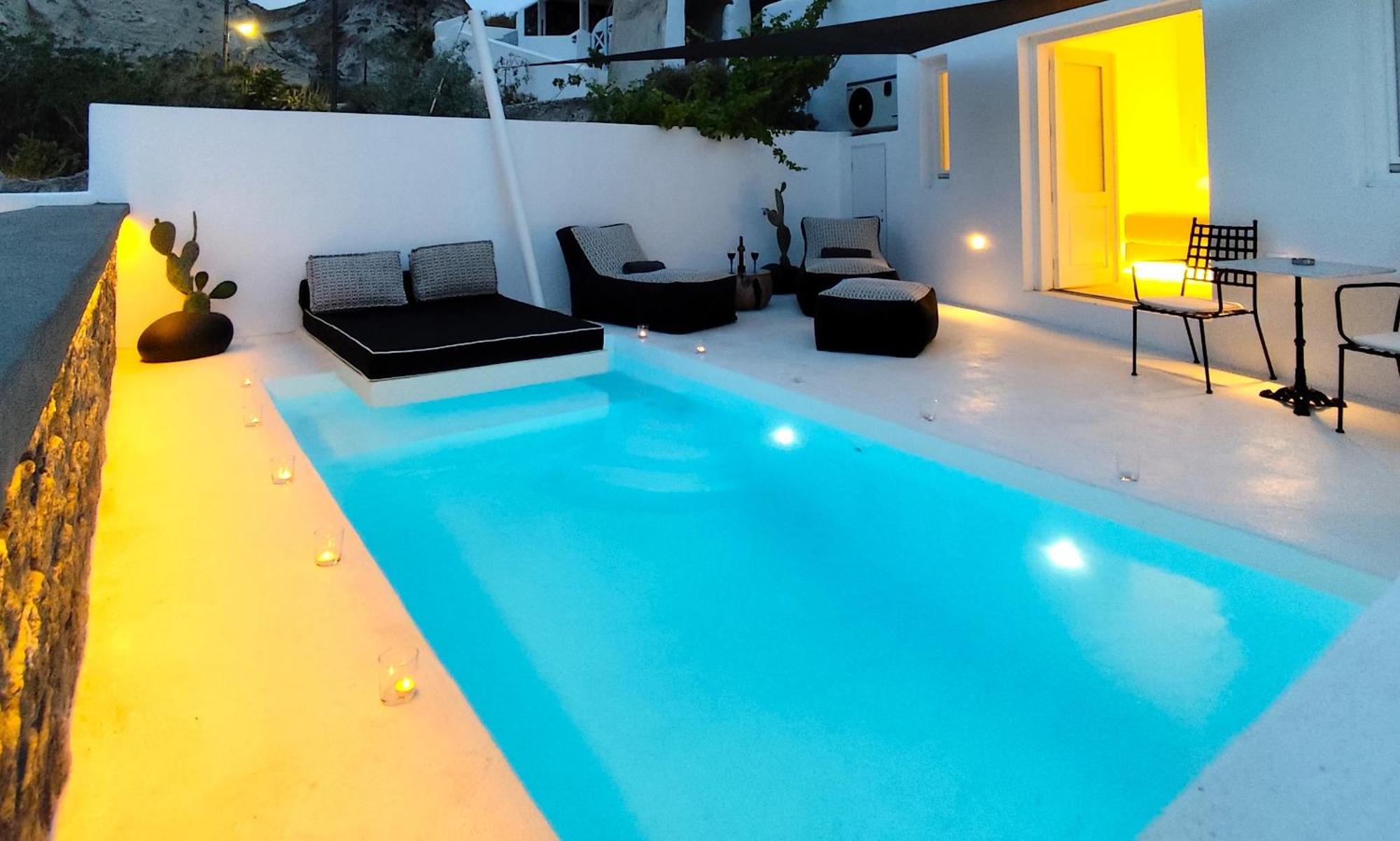 The Magic Luxury Cave Suites Vóthon Екстериор снимка