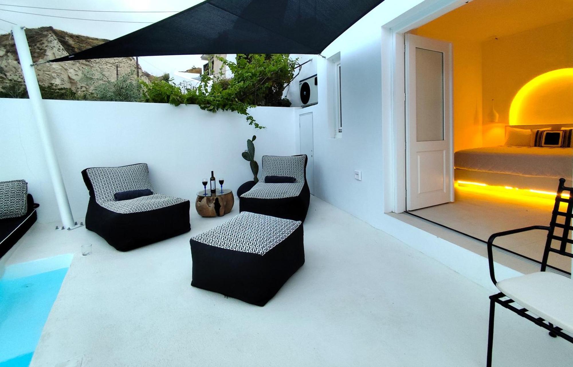 The Magic Luxury Cave Suites Vóthon Екстериор снимка