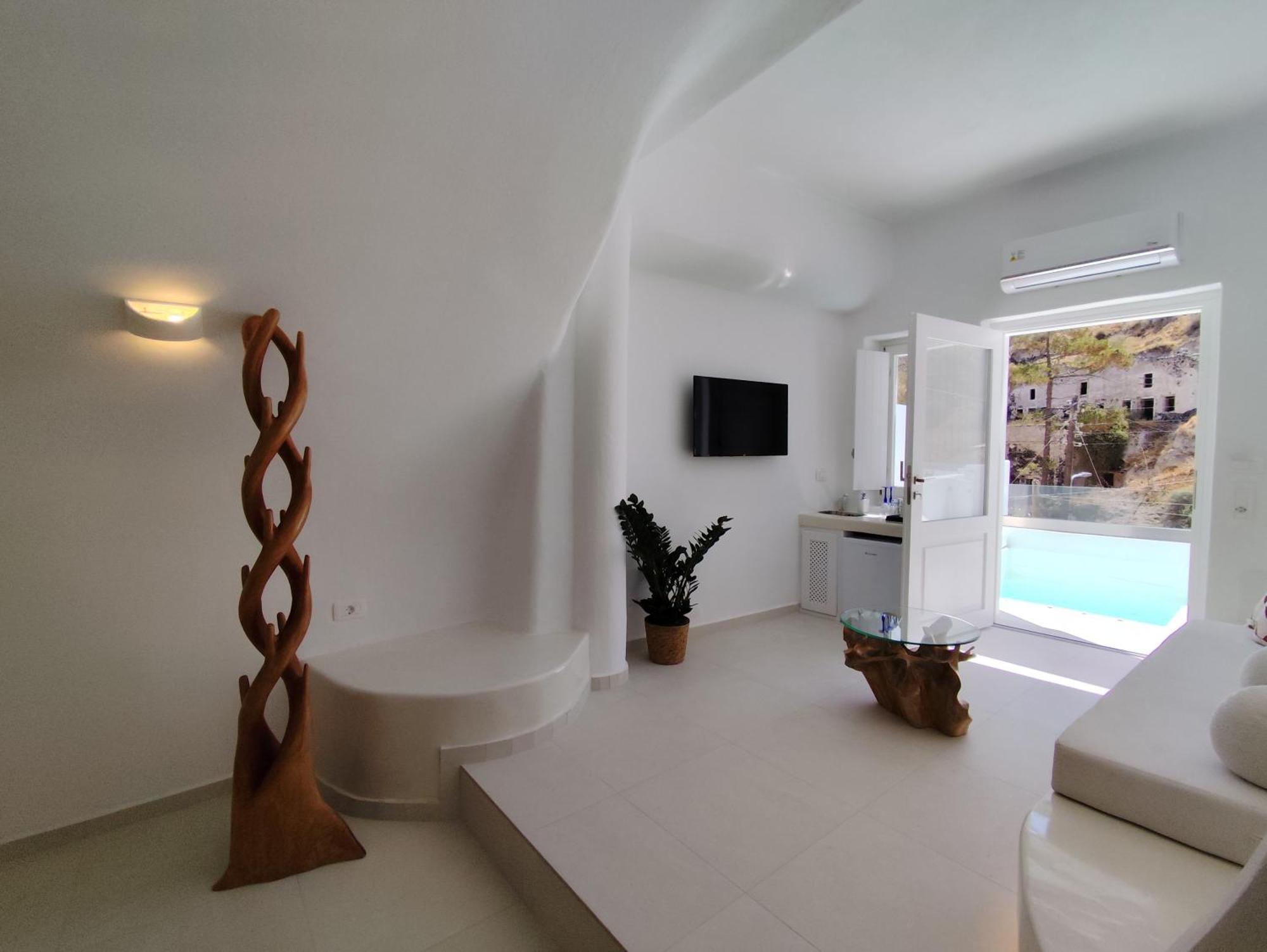 The Magic Luxury Cave Suites Vóthon Екстериор снимка